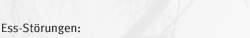 Ess-St�rungen